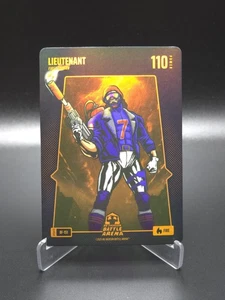 Lieutenant "Dansby Swanson" Bo Jackson Battle Arena Battle Foil Fire - Picture 1 of 4