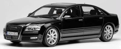 Audi A8L W12 2008 Black 1/18 - MH030BK MOTORHELIX