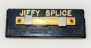 Vintage Magnetic 1/4” Audio Tape Splicer - Rason Jiffy Splicer - Brooklyn, NY - Picture 1 of 4