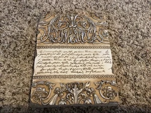 Haven by New View Wall Decor Altar Plaque 8 x 6 Silver Tone Design Top & Bottom - Picture 1 of 1