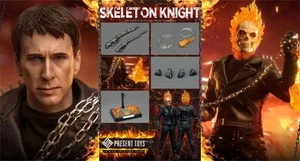 Figura de acción coleccionable limitada PRESENT TOYS Ghost Rider 1/6 nueva en stock - Imagen 1 de 12