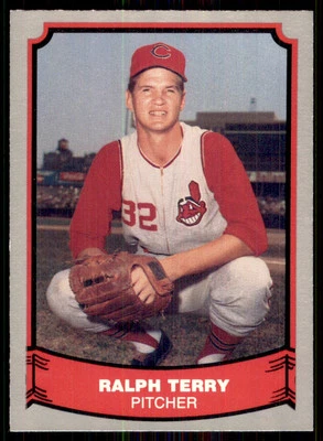 1988 pacific baseball legends #64 Ralph Terry Cleveland Indians - Image 1 of 2