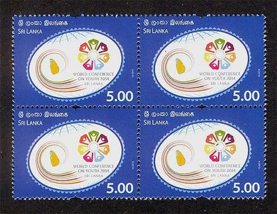 Sri Lanka 2014 Conferencia Mundial de la Juventud / MNH Foto 1 de 2