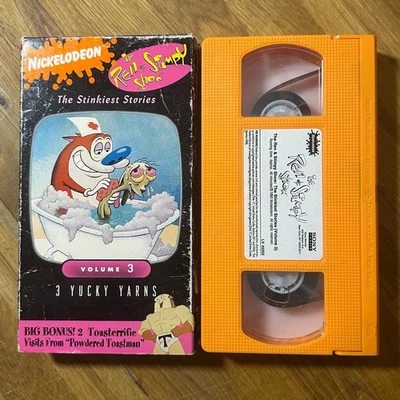 Ren & Stimpy Show VHS 1993 Animation Volume 3 Nickelodeon Sony Wonder - Изображение 1 из 4