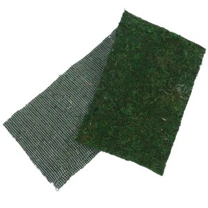 1 Roll Simulated Turf Artificial Lichen Fake Mat Simulation Mat - Picture 1 of 12