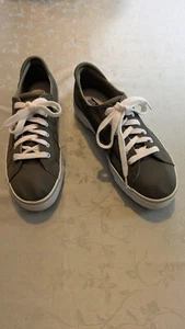 Keds Mujer Verde Lona Calce Relajado Zapatillas Con Cordones, Talla 8 - Imagen 1 de 6