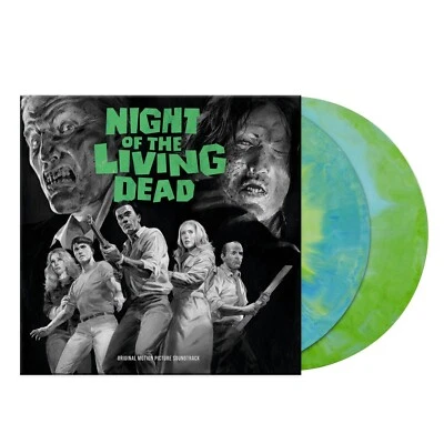 NIGHT OF THE LIVING DEAD SOUNDTRACK LP Waxwork Record Horror Score Color Vinyl - Image 1 of 4