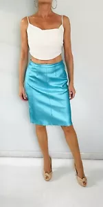 Jupe effet cuir lamé MANOUSH - Taille 38 - Imagen 1 de 6