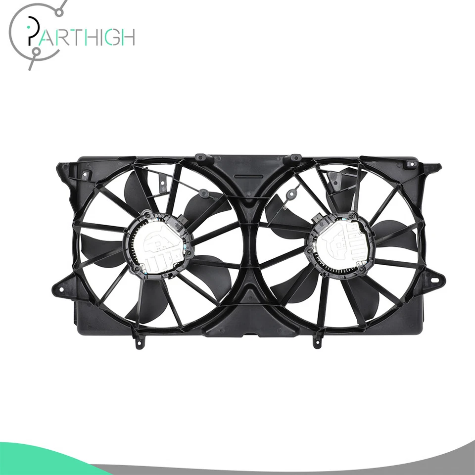 Radiator Condenser Fan Assembly For 2015-2020 Cadillac Escalade Chevrolet Tahoe Foto 1 de 4