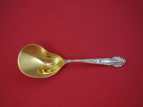 Renaissance by Tiffany & Co. Sterling Silver Berry Spoon Conch Shell GW 9 5/8" Cover