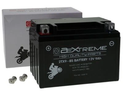 Motorcycle Battery YTX9-BS AGM 12V 8Ah, 150x87x105mm Maxi Scooter SLA Battery YTX9-4 - Image 1 of 4