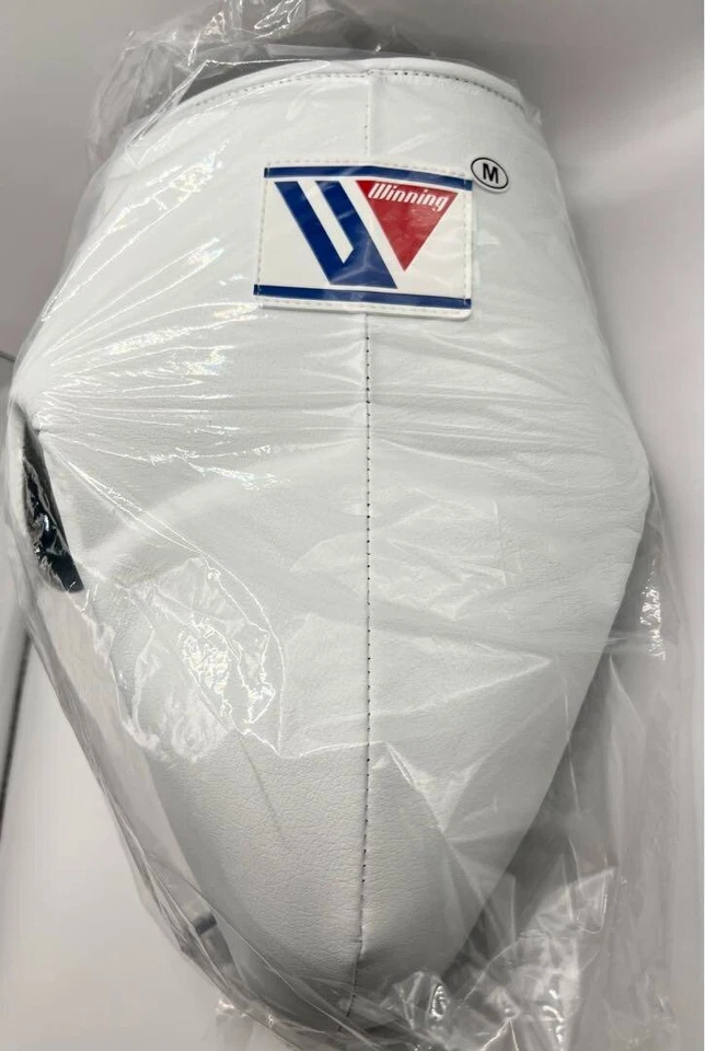 Authentic Winning Boxing Groin Cup Protector White L Size CPS500 From Japan