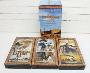 Lonesome Dove Collection VHS 2001 Set of 3 Robert Duvall Tommy Lee Jones Western - Bild 1 von 4