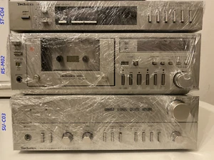 Technics Verstärker SU-C 03 + Tape Deck RS-M 02 + Tuner ST-C 04 , Micro Series - Bild 1 von 14