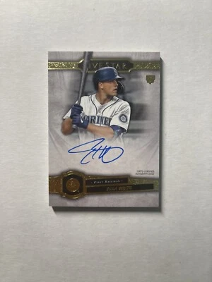 2021 Topps Five Star Evan White Rookie Auto Mariners Autograph RC - Image 1 of 2