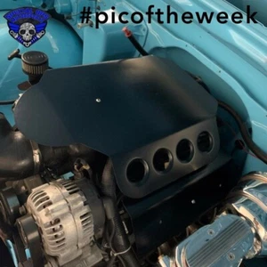 LS COIL COVERS ONLY**,FITS GEN 3 & 4 TRUCK AND CAR ENGINES *POWDERCOATED BLACK* - Picture 1 of 19