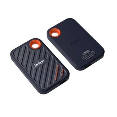 Netac 512GB Portable SSD USB 3.2 Gen 2x2 – 2000MB/s Read, 1700MB/s Write USB C