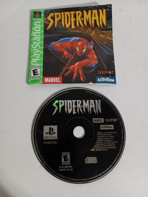 PS1] Spiderman 1 v2 – Retro-Jogos