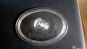 Vintage Pyrex Oval Clear Glass Lid 632-C - Picture 1 of 4