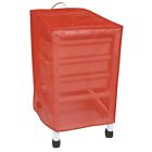Standard Crash Cart Cover in Red Mesh