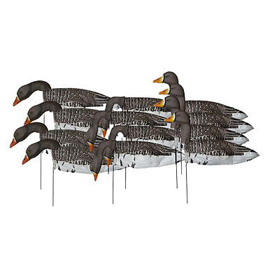 Higdon FLATS Specklebelly Goose Motion Silhouette Decoys 12 Pack