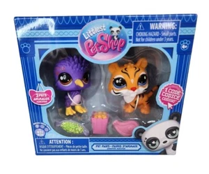Littlest Pet Shop Haustierpaare Serie 1 - 22 Kiwi Vogel & 26 Tiger Yum Yum LPS - Bild 1 von 2
