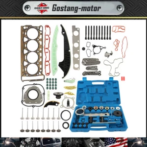 For Audi VW Head Gasket Set Timing Chain Tool Kit Valves TSI TFSI 2.0T 2008+ - Picture 1 of 11