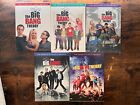 The Big Bang Theory Complete Seasons 1 2 3 4 5 DVD set Lot of 5 LIKE NEW