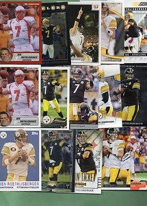 Ben Roethlisberger (Pitt/Steelers) 21 Lot w/Pigskin White & Maroon Rc"s & more - Picture 1 of 2