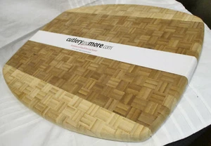NEU GROSS 17"x13,5" BAMBUS SCHNEIDE- & SERVIERBRETT - Bild 1 von 7