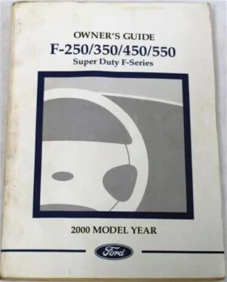 1999 Ford F250 F350 Owners Manual Super Duty Pickup Truck Guide Book F-250 F-350 - Image 1 of 2