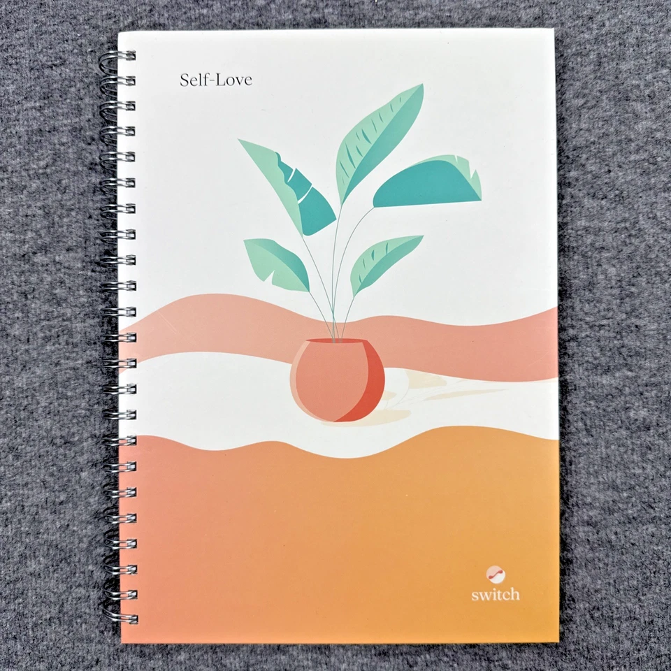 Self-Love Spiral Notebook 13-Week Guide On Self-Compassion By Switch