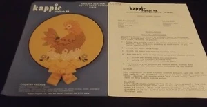 Kappie Originals C1612 Country Friends 1983 Mother Hen And Her Chicks Needlework - Picture 1 of 3