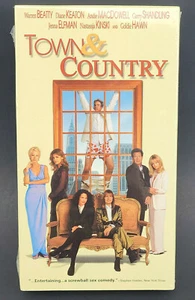 Town & Country VHS 2001 Warren Beatty Diane Keaton Gary Shandling Goldie Hawn - Imagen 1 de 7