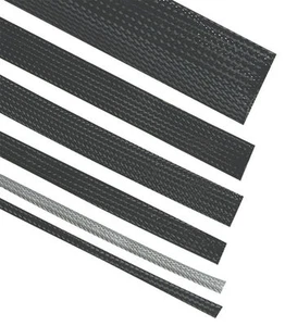 GAINE TRESSÉE EXPANSIBLE EXTENSIBLE ÉLASTIQUE 10/20 mm GRIS PRIX DE 1 MÈTRE - Picture 1 of 1