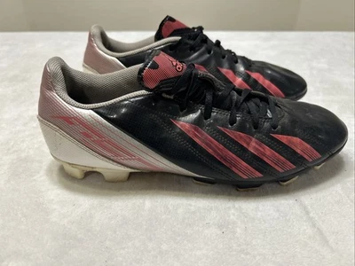 Botines de fútbol para mujer Adidas talla 10 negro rosa F50 raros de colección fútbol Foto 1 de 4
