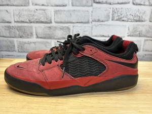 Nike SB Low Ishod Wair Red Skateboard Shoes Sneakers Men’s Size 10.5 DC7232-600 - Picture 1 of 14