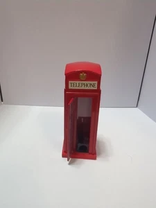 London Phone Box Pencil Sharpener Figurine Icon British Souvenir Gift 3.5 Inches - Picture 1 of 7