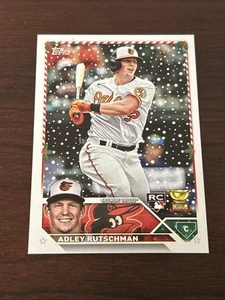 2023 Topps Holiday - Variation Adley Rutschman #H50 (RC) Mint - Picture 1 of 2