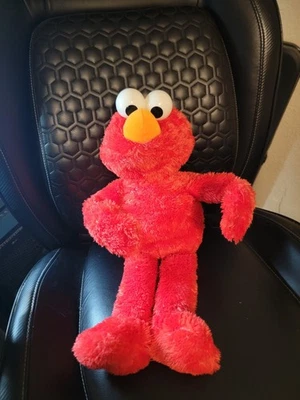 Hasbro Sesame Street Big Hugs Me Elmo 2012 peluche habla y canta funciona 22" Foto 1 de 4