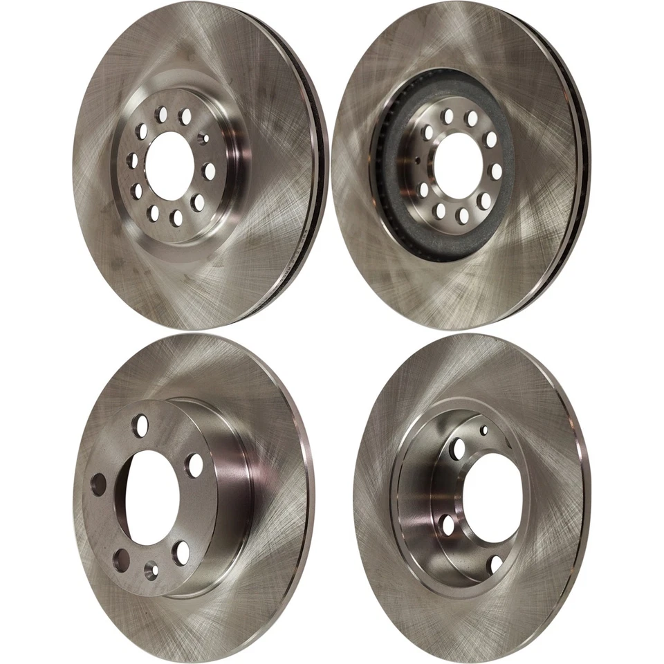 Rotores de freno delanteros y traseros para Volkswagen Jetta 2004-2005 sedán, disco delantero de 312 mm Foto 1 de 4