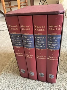 A History of the English Speaking Peoples -Winston Churchill -Folio Society 2003 - Picture 1 of 5