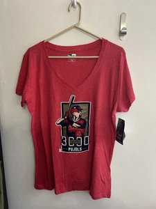 Camiseta Albert Pujols Los Angeles Angels Roja Mujer Grande L Nueva Era Nueva Con Etiquetas - Imagen 1 de 4