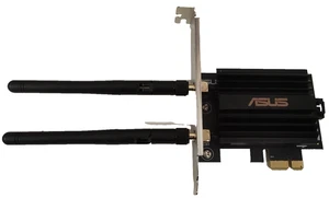ASUS PCE-AX58BT WiFi 6 802.11AX AX3000 PCIe Adapter MU-MIMO Bluetooth 5 LESEN - Bild 1 von 4