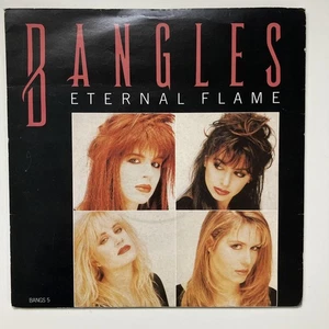 The Bangles - Eternal Flame 7" vinyl single 1989 CBS Records - Picture 1 of 4