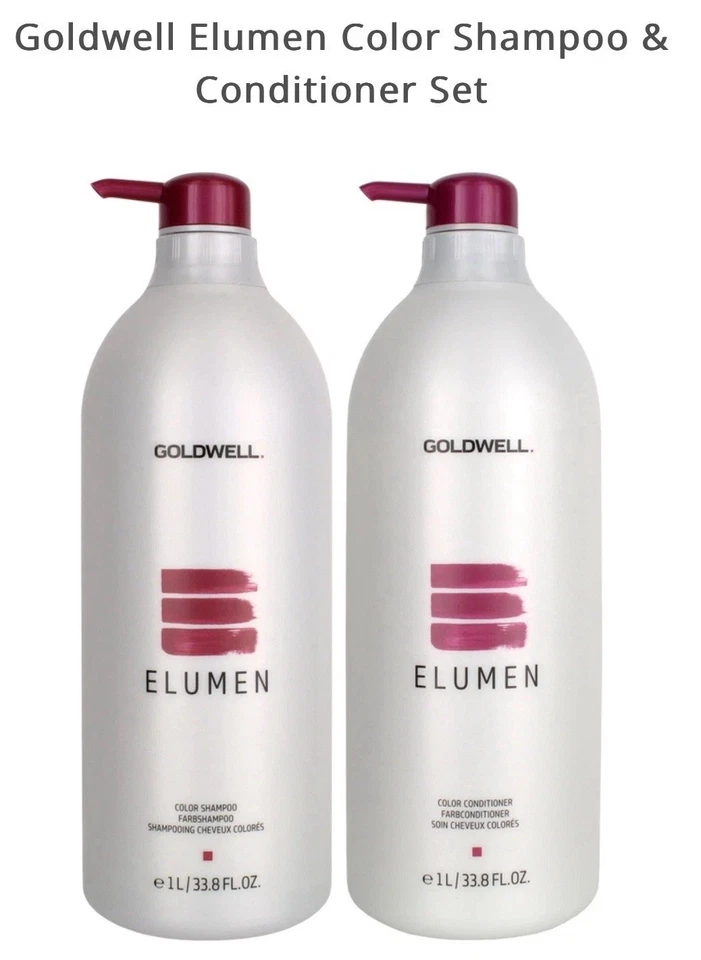 Juego de champú y acondicionador Goldwell Dualsenses Color extra rico - 33,8 fl oz Foto 1 de 1
