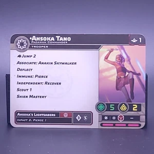 Ahsoka Tano Commander Karte - Adepticon 2025 Promo Worlds - Star Wars Legion - Bild 1 von 2