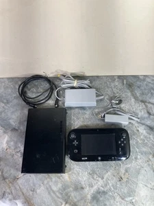 Nintendo Wii U Launch Edition 32GB Black Handheld System - Picture 1 of 14