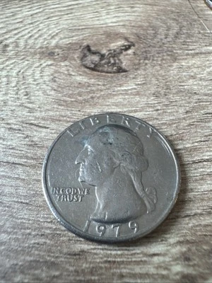 1979 washington quarter no mint mark - Image 1 of 2