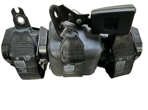 2012-2015 VW PASSAT SEL SEAT BELT BUCKLE RETRACTOR (BLACK) REAR SET OEM 🔥🚙 - Picture 1 of 4